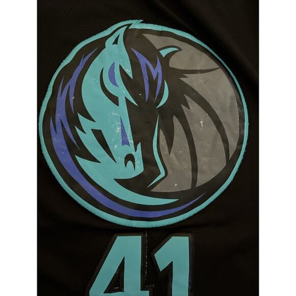 Dirk Nowitzki Dallas Mavericks Nike City Edition Swingman Jersey Men's SZ 52 - Picture 4 of 12